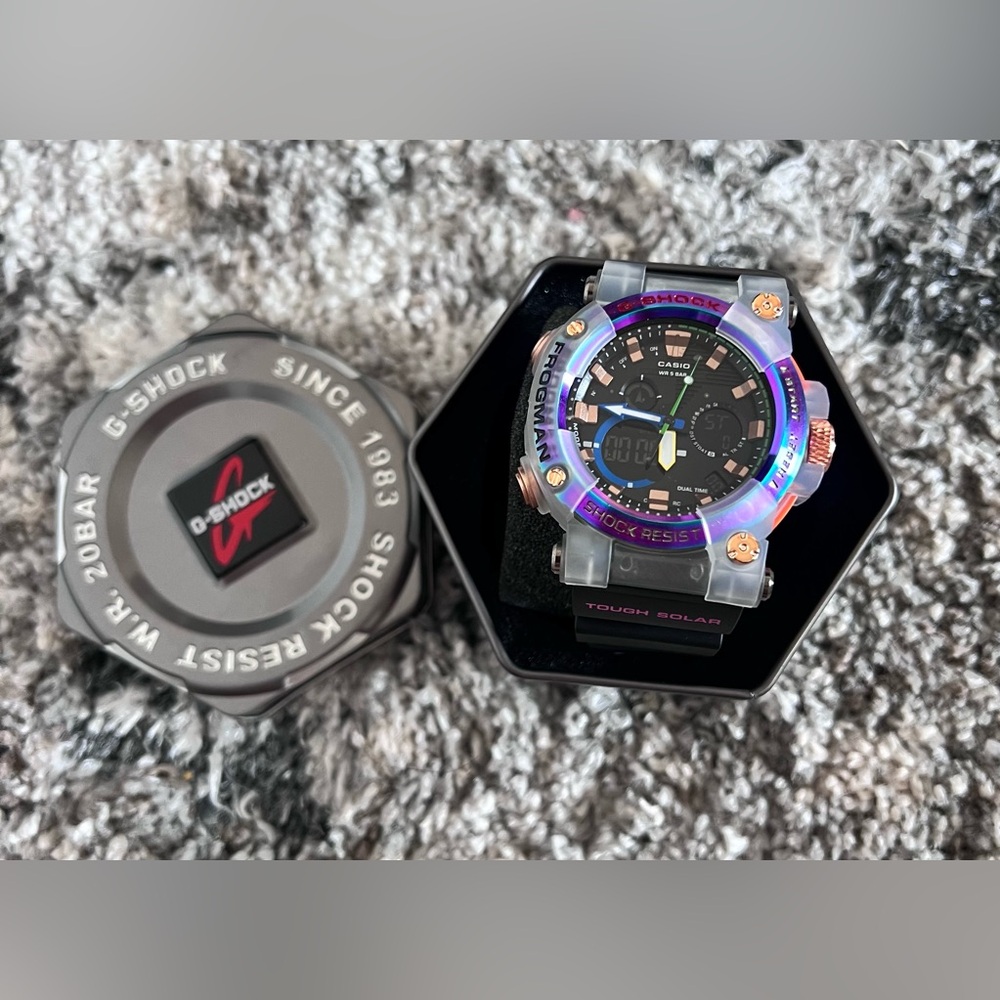 Casio G-Shock Frogman with Iridescent Bezel